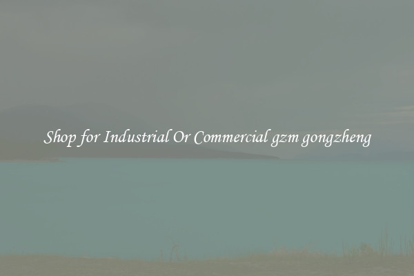Shop for Industrial Or Commercial gzm gongzheng