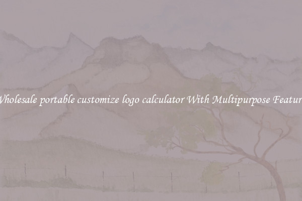 Wholesale portable customize logo calculator With Multipurpose Features