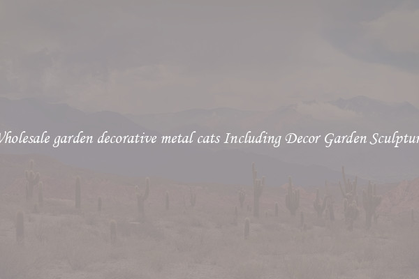 Wholesale garden decorative metal cats Including Decor Garden Sculptures